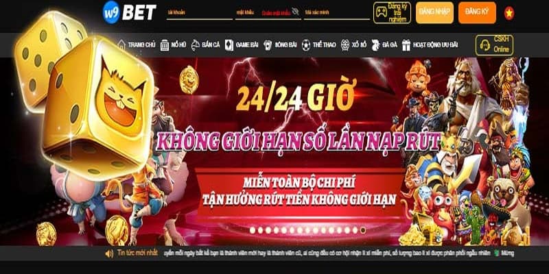 Điều kiện đăng ký W9bet tân binh nên biết