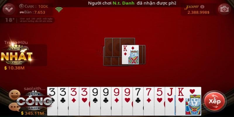 Game bài Tiến lên là một trò chơi đã rất quen thuộc với cộng đồng game thủ hiện nay